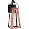 Quoizel Carolina Outdoor Wall 1 Light Aged Copper CLN8406AC - alternate 1